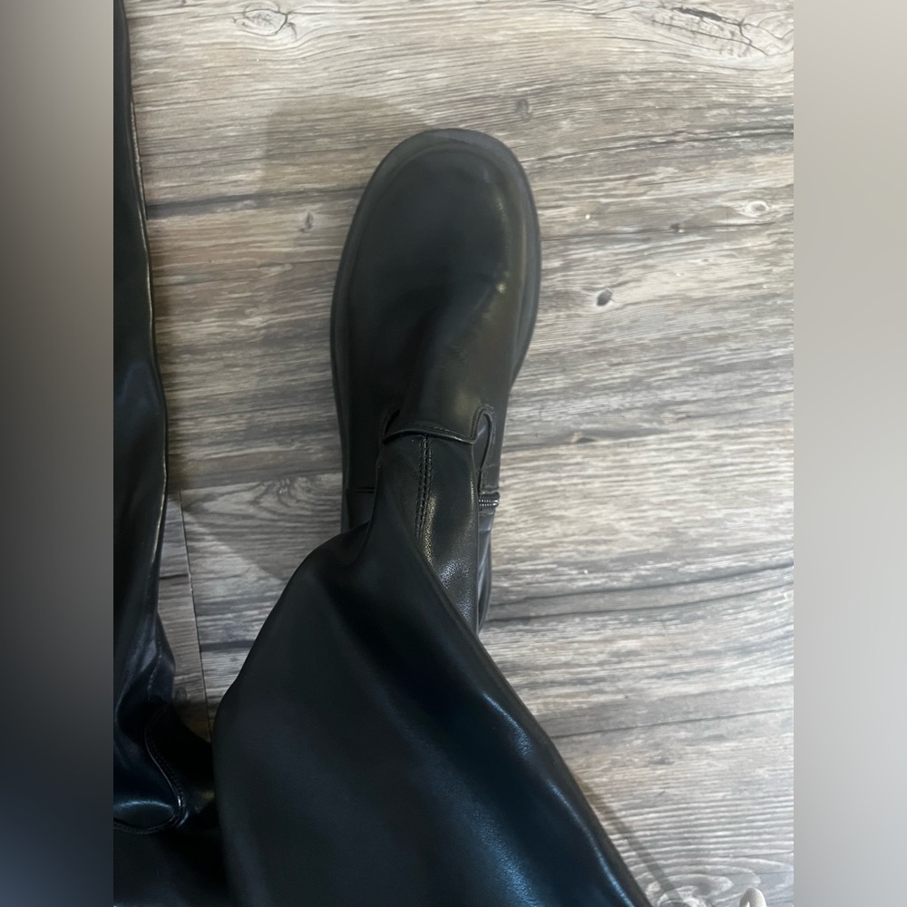 SHEIN over the knee Chelsea boots size us 8.5 - Picture 7 of 9